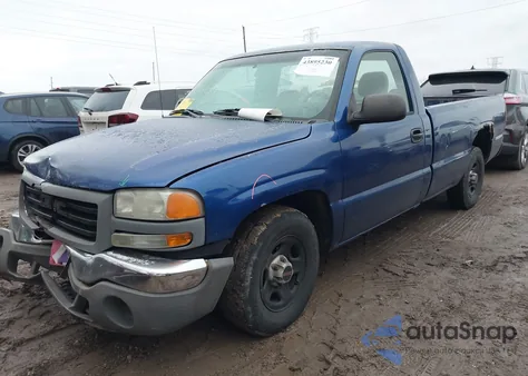 2004 GMC Sierra 1500 Work Truck из США, поврежденный, VIN 1GTEC14X64Z114872
